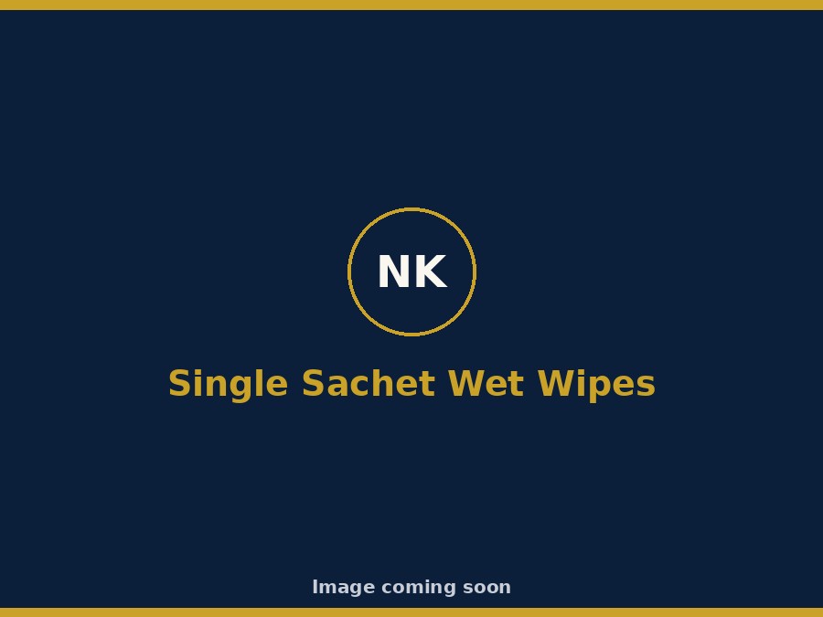 Single Sachet Wet Wipes